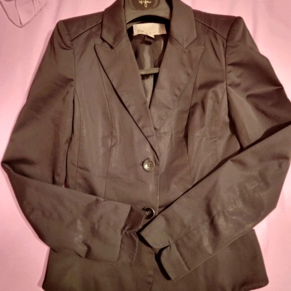 Mango, 2 PCS Satin Coat and Skirt European style)  Set Size; 6 - Picture 2 of 16